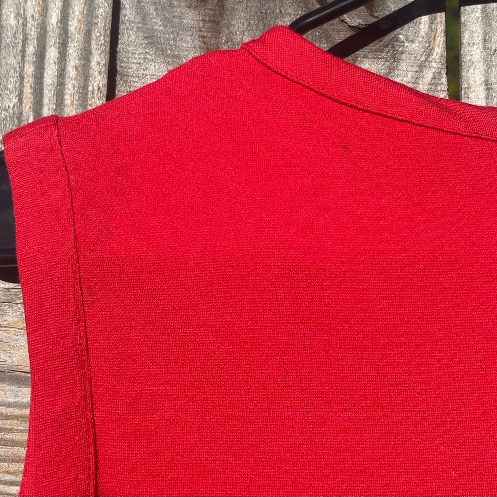 Escada Red Midi Dress - Picture 12 of 16